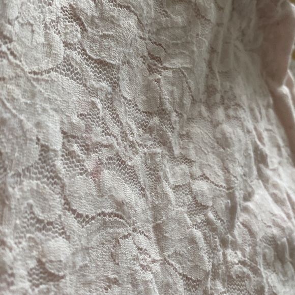 A&F Blush Lace Mini Dress - Picture 5 of 5